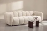 Venture Design trivietė sofa Bobo, smėlio spalvos, poliesteris