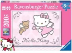 Ravensburger dėlionė &bdquo;Hello Kitty su me&scaron;kiuku&ldquo;, 200 XXL det., nuo 8 m.