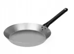 Cigani&scaron;ka Stalowa keptuvė pagaminta Lenkijoje 24 cm tradicinė metalinė anglinio plieno