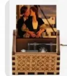 Muzikos dėžutė Titanic My Heart Will Go On C&eacute;line Dion Catarynka dovana