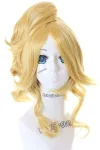 Kawaii-story pl-358 eli ayase love live geltona &scaron;viesi 70 cm 2 dalių rinkinys lolita harajuku cosplay perukas anime manga