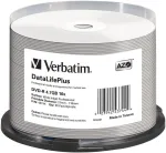 Vinilinė plok&scaron;telė Verbatim Dvd-r 4.7 Gb - 16x įra&scaron;ymo greitis - Datalifeplus - didelis spausdinamas pavir&scaron;ius - 50 vnt. pakuotė ant verpstės, pritaikoma