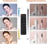 Fgen softbox foto studijos rinkinys, 50 cm a&scaron;tuonkampė softbox su 85 W 2700-6400 K reguliuojamomis led lempomis, 150 cm reguliuojamas &scaron;viesos stovas, skirtas youtube, tiktok vaizdo įra&scaron;ams įra&scaron;yti, žaidimų transliacijoms (1 pakuotė)