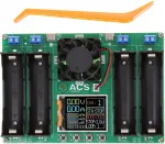 Baterijų talpos testeris akumuliatoriaus įkroviklis 4x18650 elementų Usb-c
