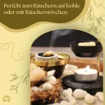 Levona Frankincense Oman smilkalai 100 g - natūralūs gryni smilkalai Boswellia Sacra rūkymui - balti Al-hojari smilkalų degikliui - Frankincense smilkalų derva Luban