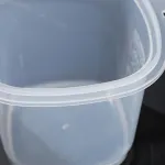 Sharplace mikrobangų ryžių virimo puodas, garintuvas, makaronų virimo puodas su sieteliu, mažas ryžių virimo puodas, mikrobangų ryžių virimo puodas namų virtuvei, makaronams, daržovėms, ank&scaron;tiniams augalams, 900 ml, skaidrus