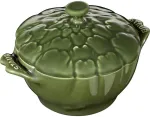 Staub Special Cocotte Mini cocotte indas arti&scaron;okas 450ml žalias Originalus Staub