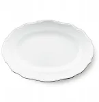 Chodzież Maria Teresa G237 Ovalus padėklas 28 cm, platina