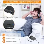 Neoteck 3.5mm Hifi Ausinių Stiprintuvas, Ne&scaron;iojamas, Aliuminio Pavir&scaron;ius