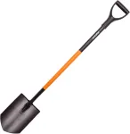 Grandininis pjūklas Mivos ergonomi&scaron;kas smailus kastuvas i&scaron; anglinio plieno - 124 cm - sodininko kastuvas su grūdintu smailu a&scaron;meniu ir d formos rankena - kapų kastuvas kietam akmenuotam dirvožemiui - pagaminta eu