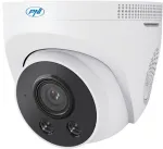 Vaizdo stebėjimo kamera PNI IP505J POE, 5MP, kupolinė, 2.8mm, skirta naudoti lauke, balta