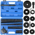 Guolių, įvorių, stebulių nuėmiklis, adapteriai presui 18-74 mm 52el Bass Polska rinkinys