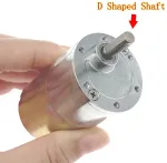 Dc 12v 200rpm Reduktorinis Variklis su 6mm Velenu