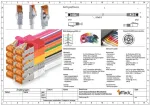 1attack.de Cat.7 tinklo kabelis Cat7 ethernet kabelis Patch kabelis tinklo Lan kabelis Cat.7 neapdorotas kabelis 10 Gb/s (sftp Pimf Lszh) rinkinys su Rj45 jungtimi Cat.6a