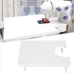 Platus staliukas elektrinei siuvimo ma&scaron;inai, prailginimo lenta, siuvimo ma&scaron;inos stovo prailgintuvas, siuvimo ma&scaron;inos priedai, ne&scaron;iojamas, lengvas, mažas, lengvai naudojamas, sulankstomas, apytiksl. 25,7 x, #121