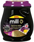Madonis MILL Juodas&DARK laundry capsules, 50 capsules, 3K.S