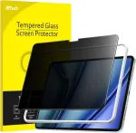 Jetech privatumo apsauga, skirta Ipad Air 11 colių M3/m2 (2025/2024) su lengvo montavimo įrankiu, apsaugantis nuo &scaron;nipinėjimo grūdinto stiklo ekrano apsauga, 1 vnt.