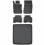 Rezaw-plast Guminiai kilimėliai ir bagažo skyriaus kilimėlis Mercedes E W211 2003-2009