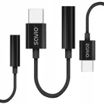AVO+ Usb-c audio adapteris į mini Jack 3,5 mm Aux su Dac Savio Ak-74