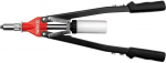 Svirtinis kniediklis 3.2-6.4mm kniedėms, ergonomi&scaron;ka rankena, plieno, aliuminio, nerūd. plieno kniedės