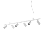 Pakabinamas &scaron;viestuvas Ideal Lux Suspended lamp with 6 lights DYNAMITE, GU10, baltas