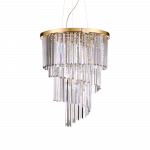 Pakabinamas &scaron;viestuvas Ideal Lux Suspended lamp with 12 lights CARLTON, E14, baltas