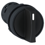 Schneider Electric Jungiklis &Oslash;22 juoda standartinė rankena 3 pozicijos - XB7ND33