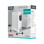 Alyvos radiatorius Teesa 2500 W, 11 briaunų