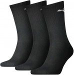Puma Kojinės Crew Sock 3P Juodas 880355 01