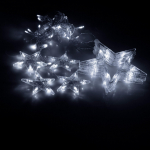 &Scaron;viesos girlianda Springos su žvaigždėmis, 92 LED, 8 funkcijos