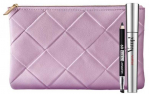 Set Pupa: Multiplay Double-Ended Eyeshadow & Kajal Akių apvadas 2-In-1 09 Deep Juodas 1.2 g + Vamp! Paraben-Free Extra Volume Blakstienų tu&scaron;as 100 Juodas, 9 ml + Textile Makeup Bag Rožinė