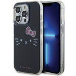 Apple iPhone 13 Pro Max Hello Kitty dėklas IML Kitty Face (HKHCP13XHKHLK) juodos spalvos