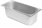 Profesionalus ledų padėklas i&scaron; nerūdijančio plieno 360x165x120mm talpos 5L &ndash; Hendi 807019