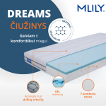 Čiužinys Mlily Dreams 160x200