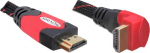 Delock kabelis HDMI A ki&scaron;tukas > HDMI A ki&scaron;tukas kampinis 4K 2 m