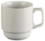 Multi Porcelianinis puodelis, 28 cl, &Oslash;8x9 cm, baltas, 48 vnt./dėžutėje