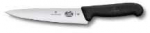 Multi Virėjo peilis &bdquo;Victorinox Fibrox&ldquo; su geležte, 19 cm, juodas, 1 vnt.