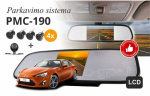 Automagnetola PMC-190 Parkavimo sistema veidrodyje