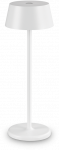 Ideal Lux 1,5W LED stalo &scaron;viestuvas PURE, baltas, 3000K, dimeriuojamas, IP54, 311685