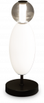 18W LED stalo &scaron;viestuvas LUMIERE, baltos/juodos sp., 3000K