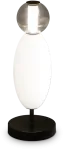 18W LED stalo &scaron;viestuvas LUMIERE, baltos/juodos sp., 3000K