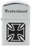 Max Fuchs Vėjo neužpučiamas žiebtuvėlis (chromuotas) Germany