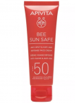 Apivita BEE SUN SAFE Anti-Aging and Anti-Spot Facial Kreminis SPF 50 50 ml