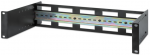 &bdquo;Intellinet 716345&ldquo; gylio reguliuojamo DIN bėgelio korpusas, 19 colių stelažas, 2U
