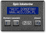 ACO CDN-230E GR Elektroninis nuomininkų sąra&scaron;as grafitas
