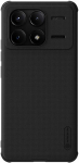 Nillkin Super Frosted PRO Magnetic Poco F6 Pro dėklas telefonui juodos spalvos
