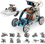 Cooler Stuff Malplay Robotas konstruktorius su saulės baterija, 12in 1