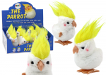 Lean Toys Prisukamas pliu&scaron;inis žaislas Papūga