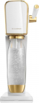 &bdquo;Sodastream Art Saturator&ldquo; + 1 butelis + dujos, baltas-auksinis