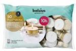 Bolsius Profesionalus va&scaron;kas &bdquo;Light Gold Maxi&ldquo; 50 vnt. | 10 degimo valandų | 22 mm x 60 mm